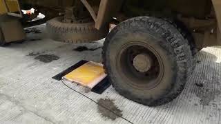 Axcel Load Test Of Construction Vehicles | Portable Axcel Pad