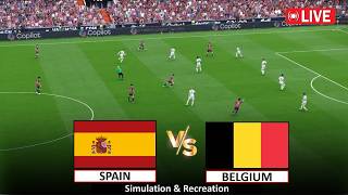 🔴Live : Spain vs Belgium I Video Game Simulation I eFootball PES 2021 Game I 11 July, 2026 screenshot 5
