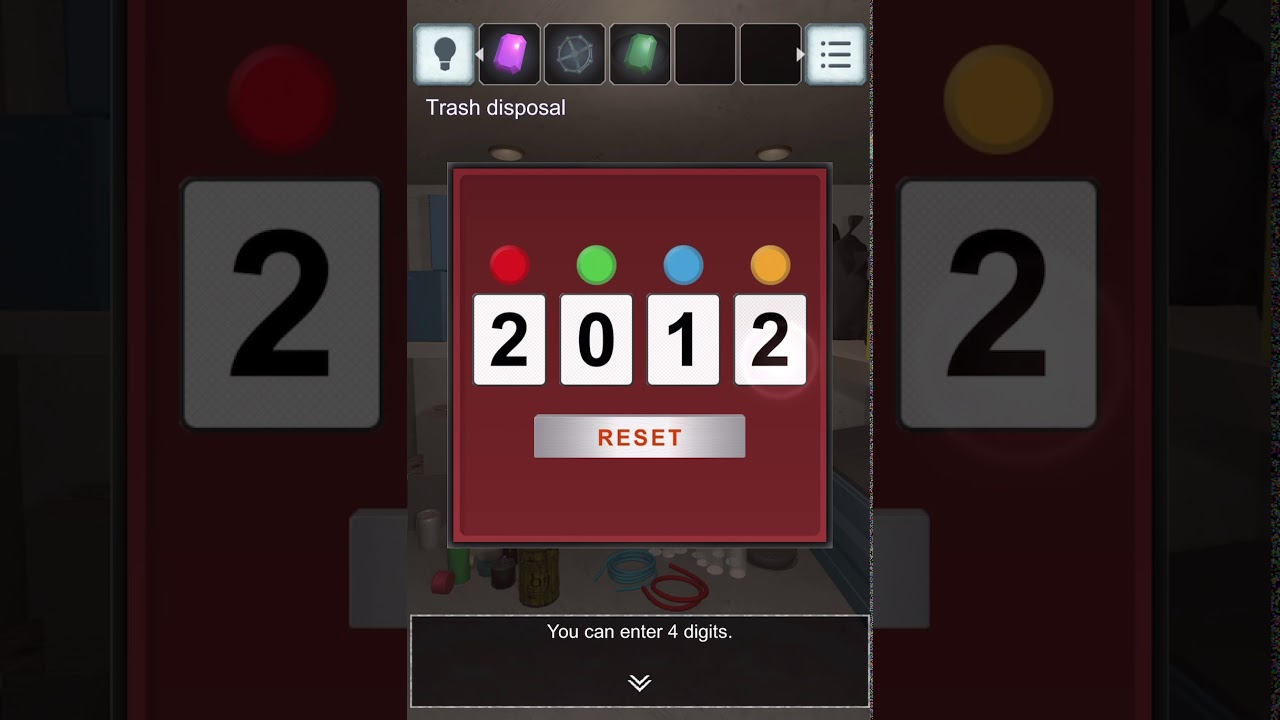 escape-game-the-psycho-room: Quiet Cold Basement 공략 full walkthrough