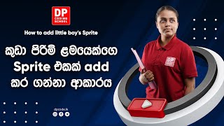 How to add the sprite of a little boy in the Project Space Odyssey || Video 3 screenshot 5