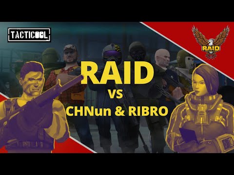 RAID  vs CHNun & RIBRO | Squad - Control Cargo Ship | Tacticool 5v5