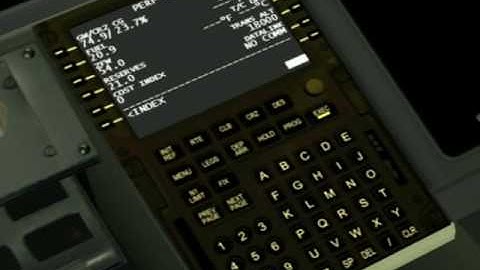 LTBJ Take off FMC Programming PMDG 738