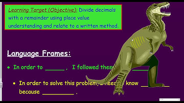 Engageny Eureka 5th Grade Math Module 1 Lesson 14 Divide decimals using Place value understanding