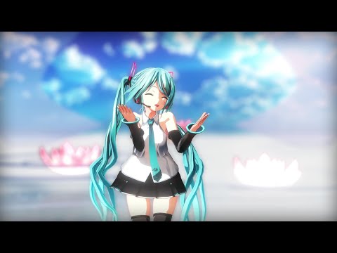 【MMD】つみ式ミクでハロ／ハワユ