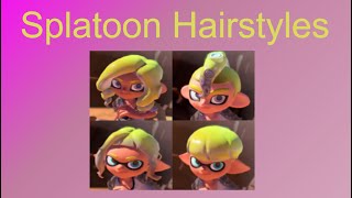 Splatoon Hairstyles tier list