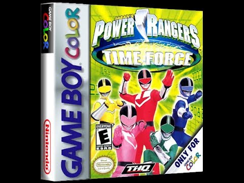 Longplay: Power Rangers: Time Force - Part 1 - Game Boy Color 