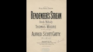 'Bendemeer's Stream' Andrea Sarto on Columbia A1272 (1912) 78 RPM = Thomas Moore poetry