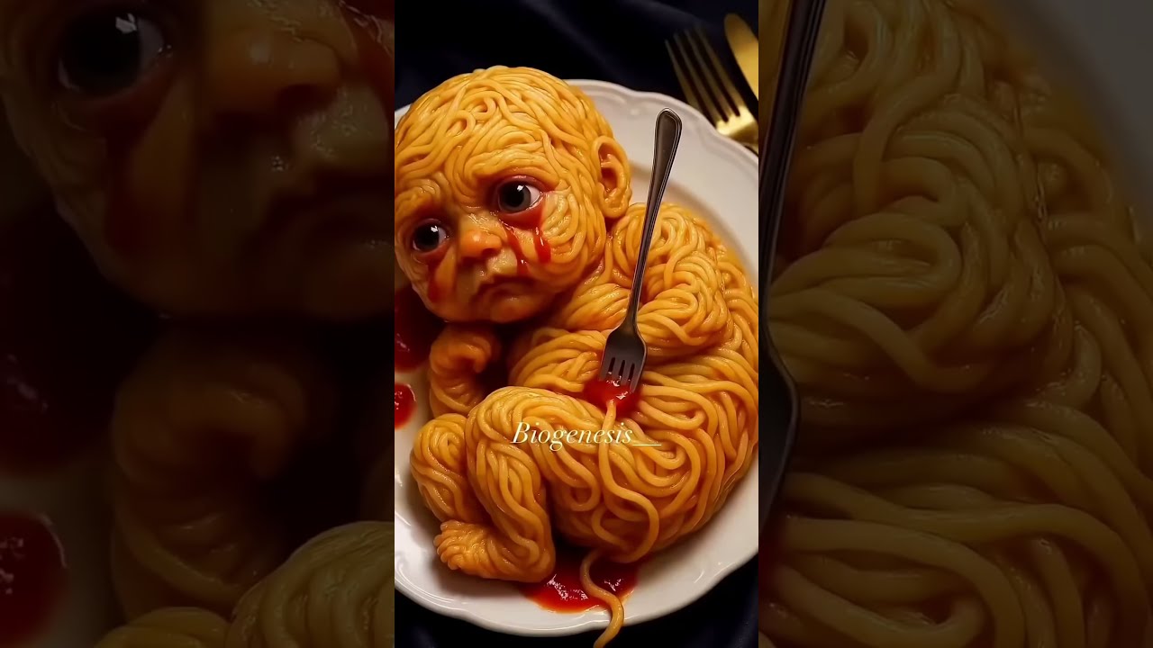 Noodles Surprise For Baby Mom Son Shorts Funny Viral