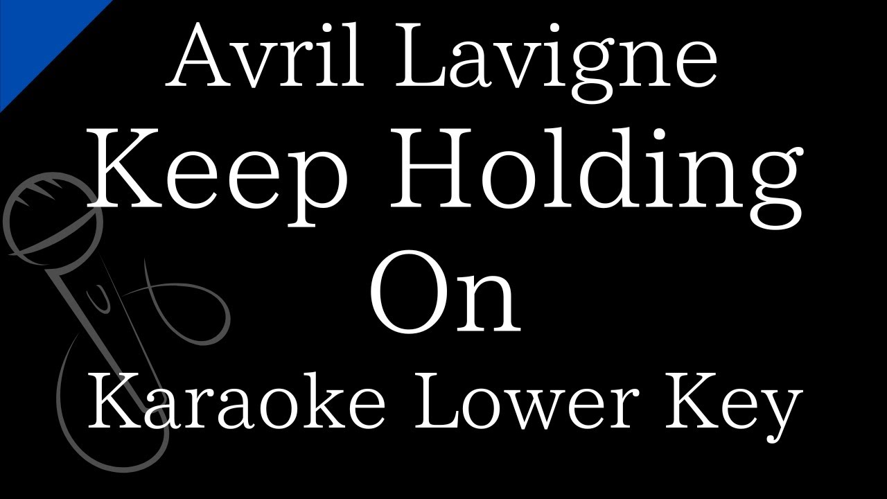 【Karaoke Instrumental】Keep Holding On / Avril Lavigne【Lower Key】