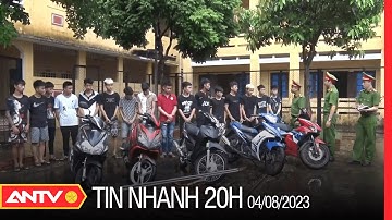 Tin nhanh 20h ngày 4/8: Khởi tố 13 đối tượng tổ chức đua xe, gây rối trật tự công cộng | ANTV