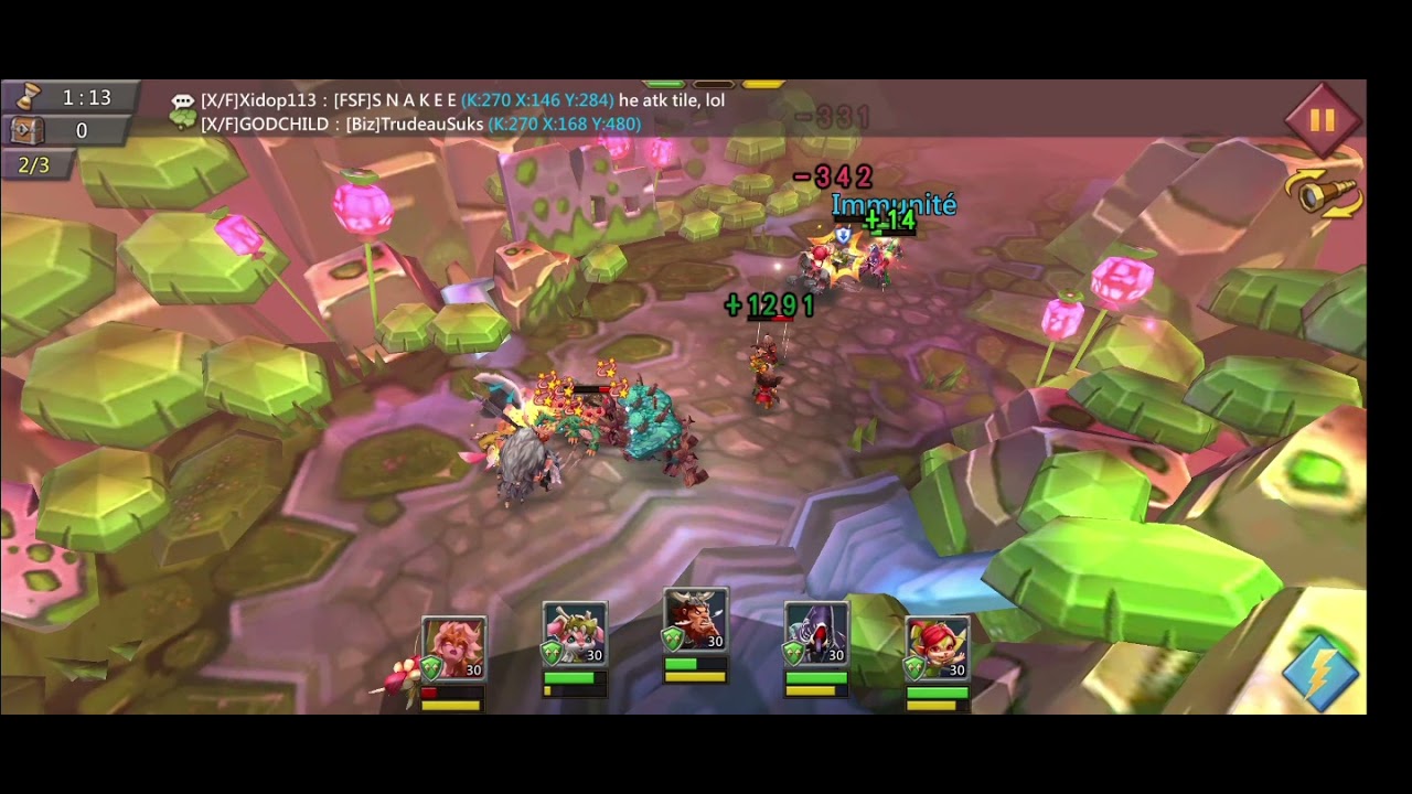 Lords Mobile - Gothrak Barbare Challenge, Stage 2 F2P auto