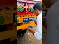 ये real है या magic 😳🔥 #handpainting #automobile #brushartindia #truckart #artindia #canvaspaint
