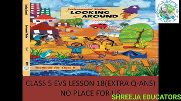 Class5 evs lesson18 No place for us( extra  question-answers)