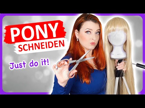 Video: 3 Möglichkeiten, Perücken Pony zu schneiden