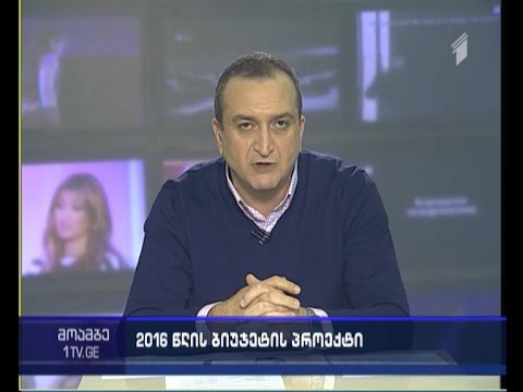 2016 წლის ბიუჯეტის პროექტი - \"მოამბის\" შეკითხვებს ლევან კალანდაძემ უპასუხა