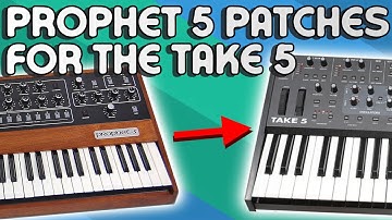 Sequential Take 5 Patch Pack // Prophet 5 Factory Sounds