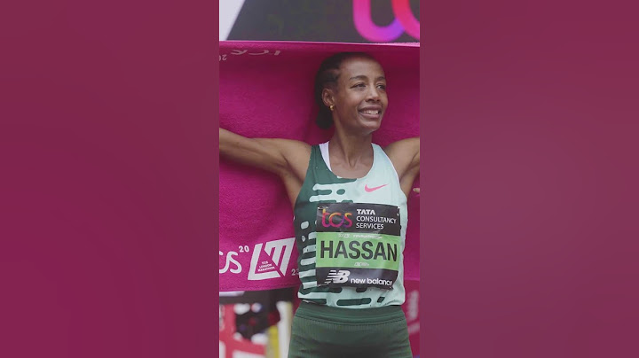 Sifan Hassan flies to debut marathon victory 💪 #marathon #athletics #netherlands #London #uk