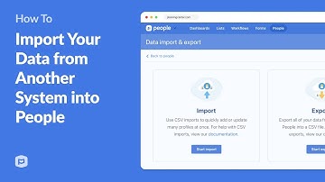 How to Import Your Data from Another System into Planning Center People