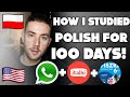 How I Studied Polish For 100 Days!