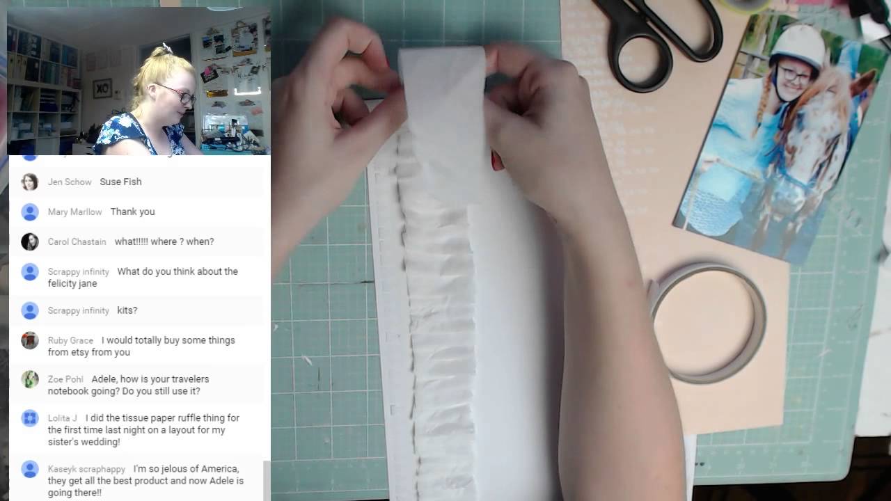 InkieScrapStream #3 Part 2 - Inkie Quill Live Stream project life arma 3