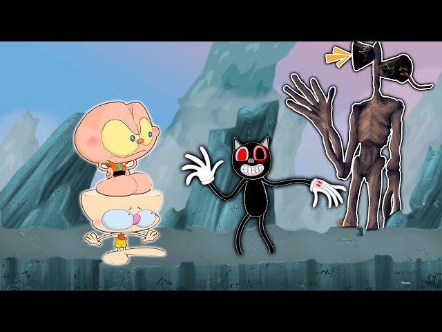 Mongo e Drongo no Roblox Jailbreak completo - desenho animado paródia com  Roblox 