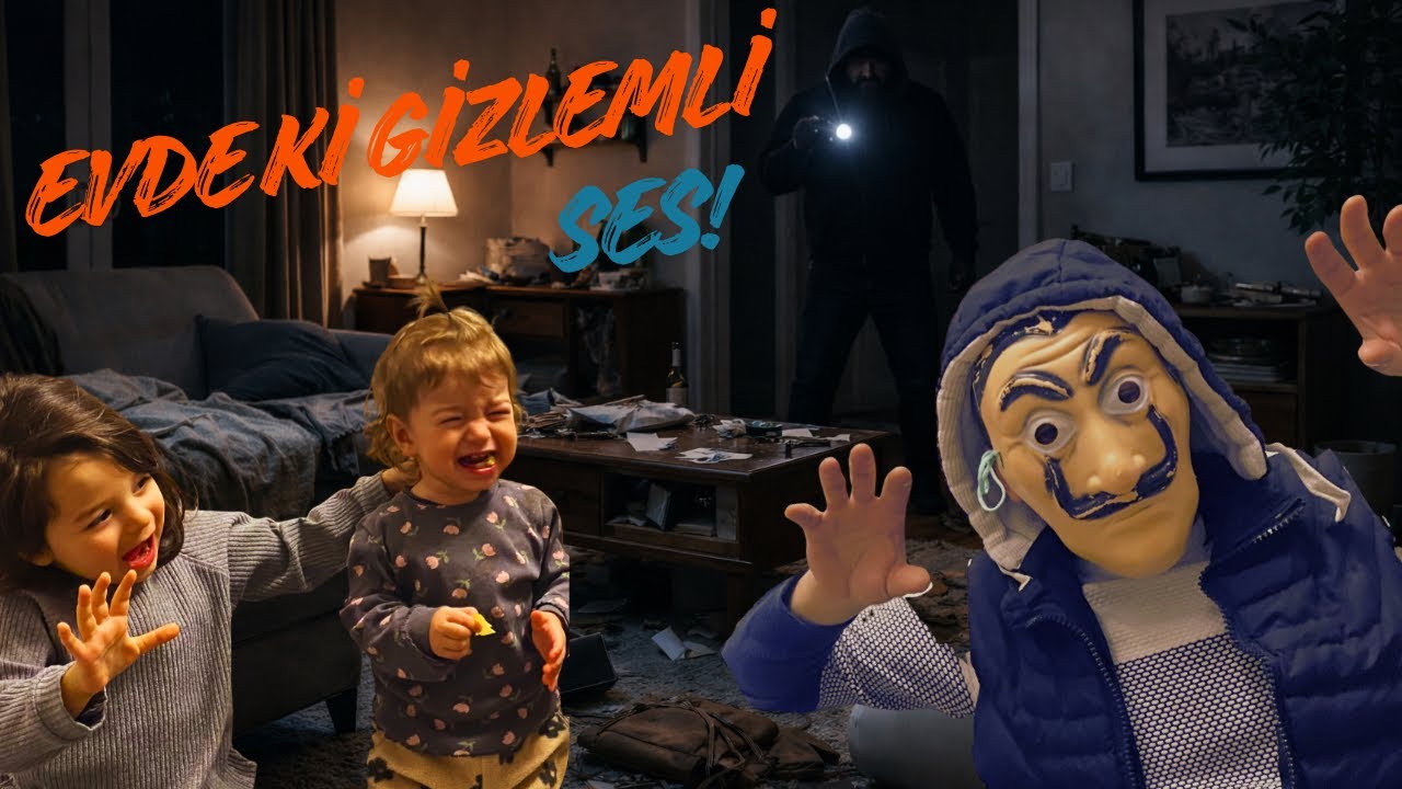 EVİMİZE MASKELİ HIRSIZ GİRDİ! ANNEMLE BÜYÜK PLAN YAPTIK! #niloya #vladandniki 