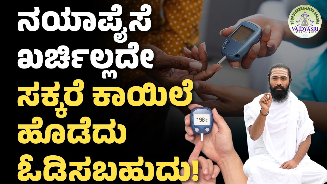 ಶುಗರ್ ಕಂಟ್ರೋಲ್ ಮಾಡೋಕೆ ಈ ಮಾಸ್ಟರ್‌ ಪ್ಲಾನ್‌ ಟ್ರೈ ಮಾಡಿ!|Diabetes Causes And Treatment | Vaidyasri Health