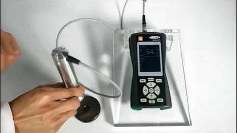 INSIZE-- HOW TO OPERATE ULTRASONIC HARDNESS TESTER ISHU-460 (Basic Operation)