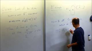 The Structure of Low Rank Matrices