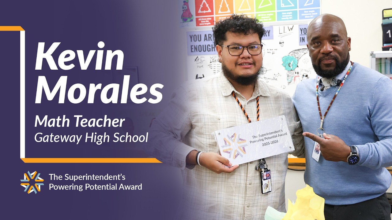 Премия директора школы за вклад в развитие потенциала: Кевин Моралес
