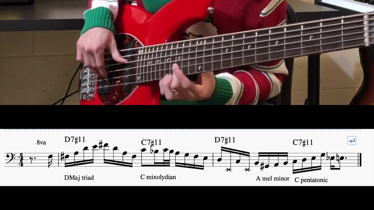 2 bar lick transcription