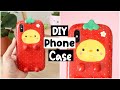 DIY Custom Phone Case From Scratch *cute aesthetic*