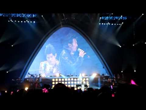 周杰倫跨時代演唱會與謝霆鋒