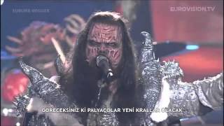 Eurovision 2006 Türkçe Çevirileri | Finlandiya - Lordi - Hard Rock Hallelujah