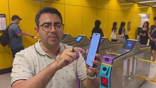 Tappy's Fitness &amp; Payment Ring in action in Hong Kong MTR