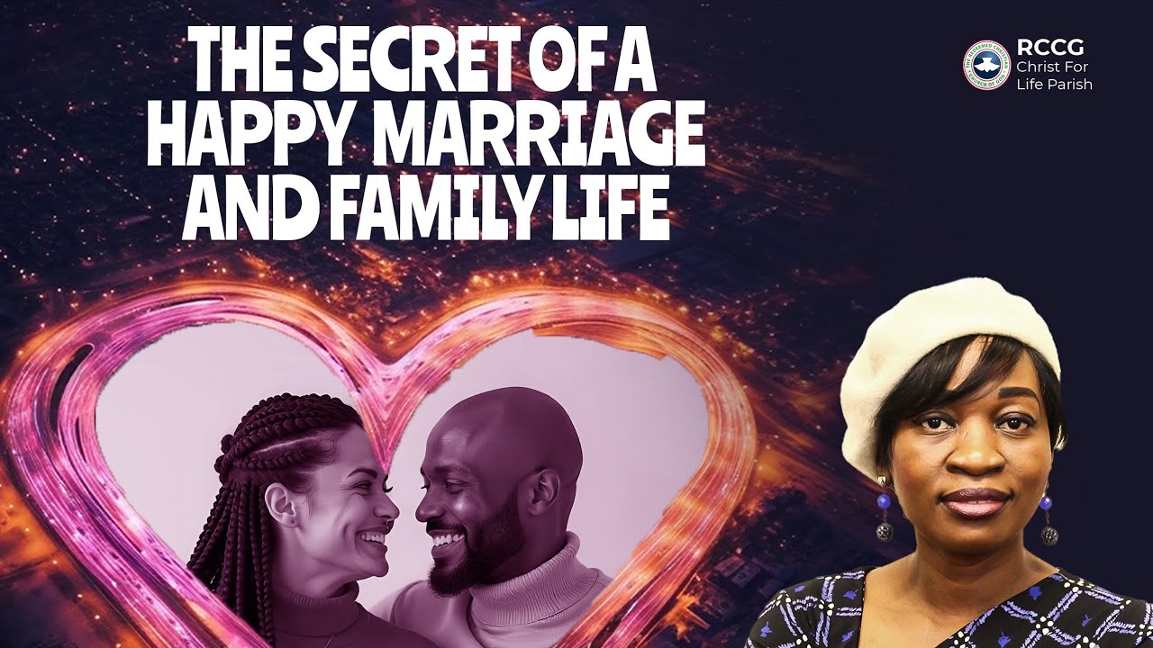 BIBLE STUDY THE SECRET OF A HAPPY MARRIAGE AND FAMILY LIFE YouTube