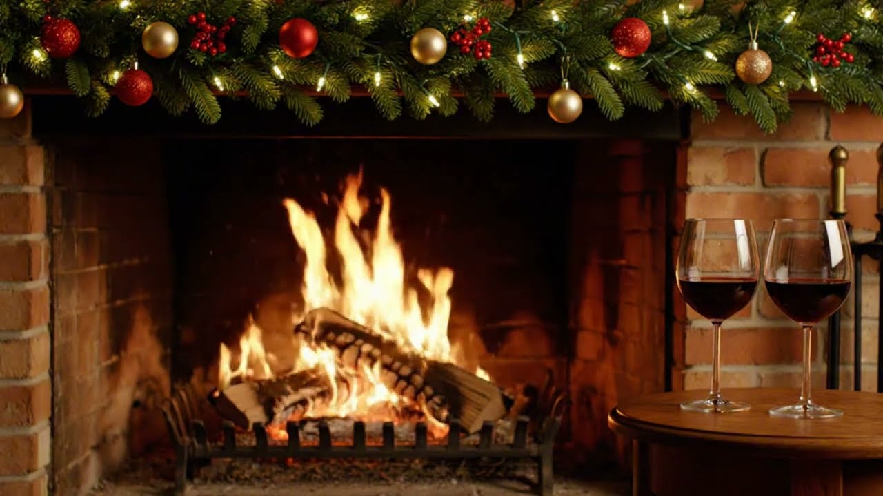🔥 Cozy Fire Ambience and Wine