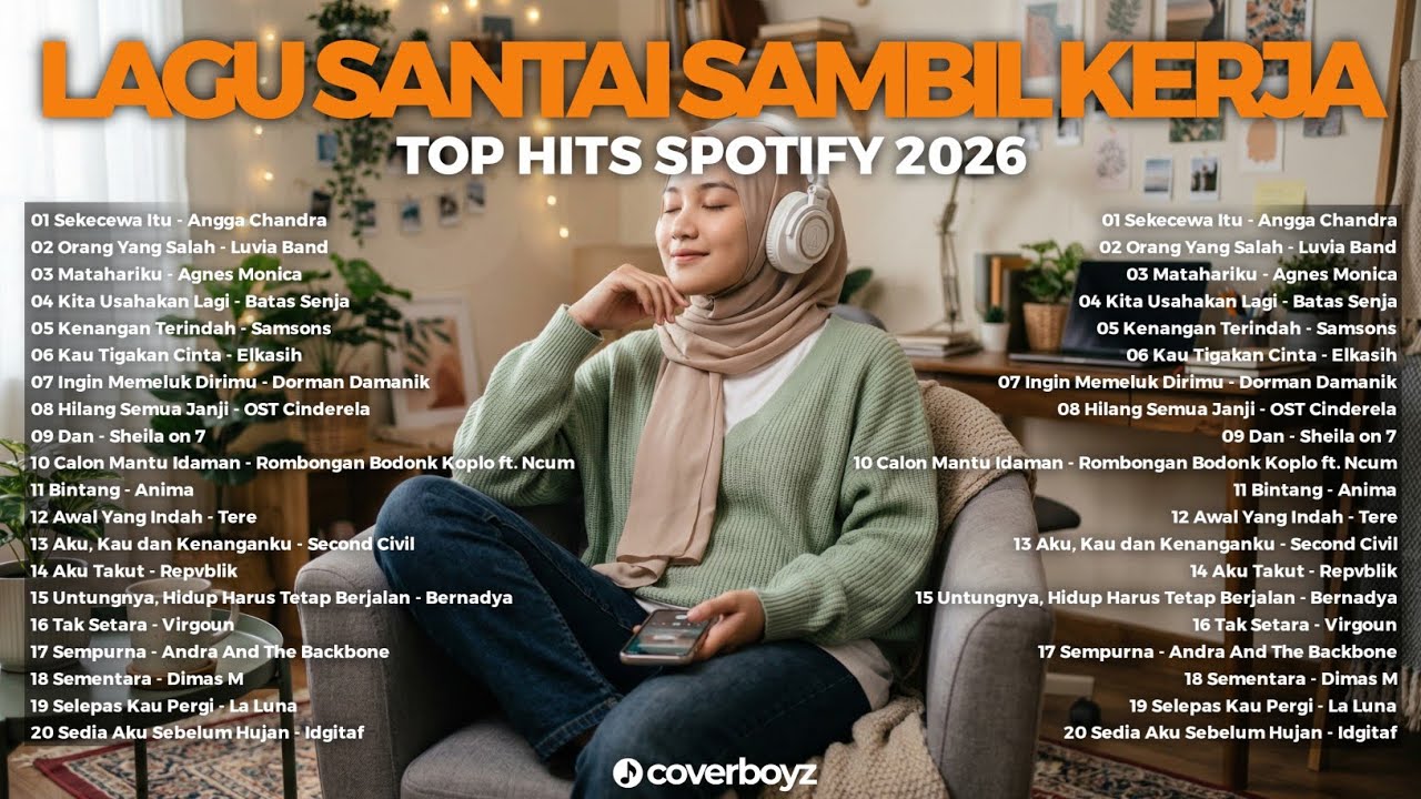 🎧Kumpulan Lagu Santai Sambil Kerja 2026 | Top Hits Spotify 2026 #musik