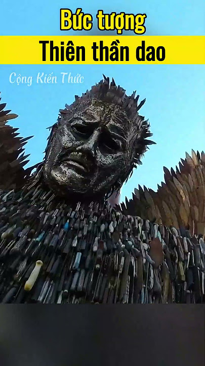 Angel statue knife #congkienthuc #shorts