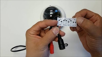 4 in 1 Cameras - how to use the switch to change different settings