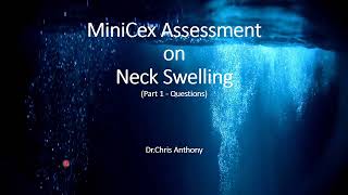MiniCex on Goitre  Part 1 The Questions