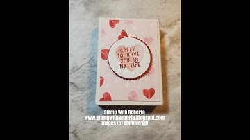 Sweet Little Treat boxes- Using Sweet Conversation Bundle