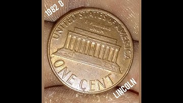 1982 D Lincoln #coin #coinmaster #coins #coincollecting #shortvideo #shorts #short#social