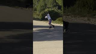 Super Slow Motion Longboard Slide ? downhill skateboard longboard extreme sport slowed