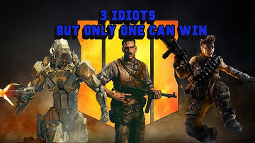 3 Idiots, 1 Winner, 1 Oversized Multiplayer Map. (Call of Duty Blackout Custom Games Funny Moments)