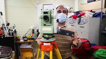 Set Zero Angle in Leica Total Station TS11~TS15 (73rd video of Q&A) in Urdu/Hindi