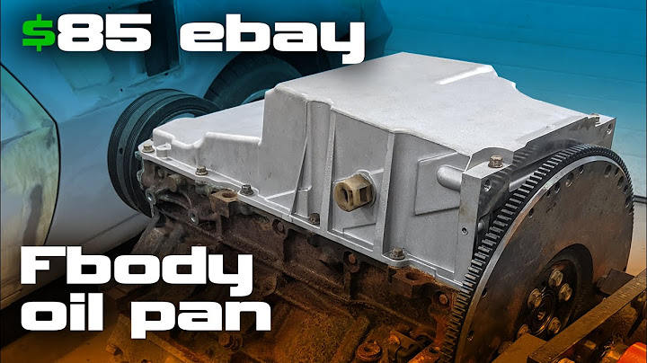 F body ls oil pan kit