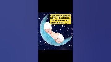 Thumbnail of Colicky baby sleeps to this magic sound | #whitenoise #backgroundmusic #soothing infant baby