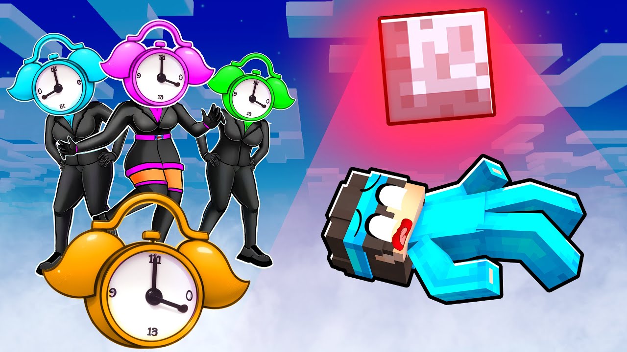 POSSESSED on a CLOCK WOMAN BLOCK in Minecraft!