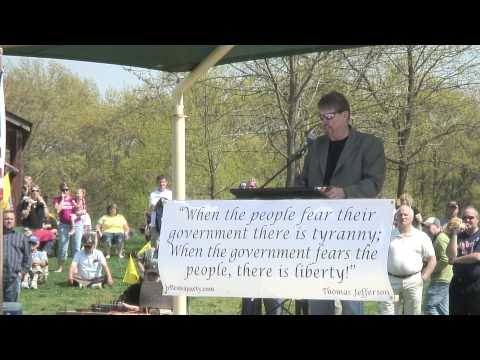 Ken Horton at the Jefferson County Tea Party pt 1